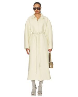 Diana Milkanova Studio Oversized Coat - White