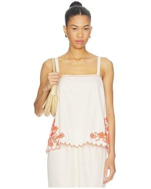 Amanda Uprichard Coraline Top - White