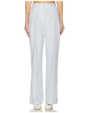 Shona Joy Simmons Double Waistband Pant - White