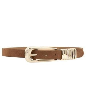 Ettika Metal Core Belt - White