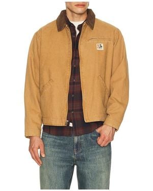 One Of These Days Jacke Canvas - Blau