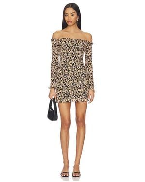 AFRM Vestido Peck En Color Negro Talla (También En S, Xxs, Xs, M, L, Xl, Xxl) - Neutro