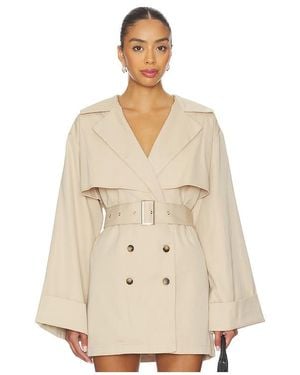 ALL THE WAYS Blaire Trench Coat - Natural