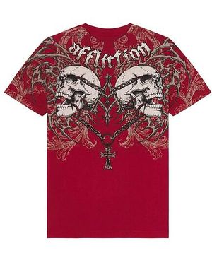 Affliction Collapse Tee - Red