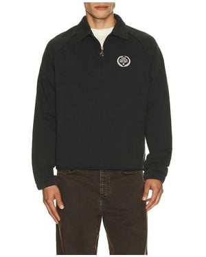 Honor The Gift Vintage Terry Quarter Zip - Black