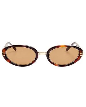 The Attico Oval Sunglasses - Multicolor