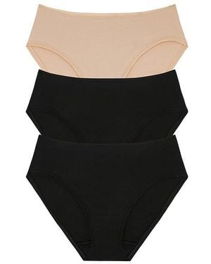 Natori Bliss Bare Hipster 3 Pack - Black