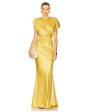 Zhivago Bond Gown - Yellow