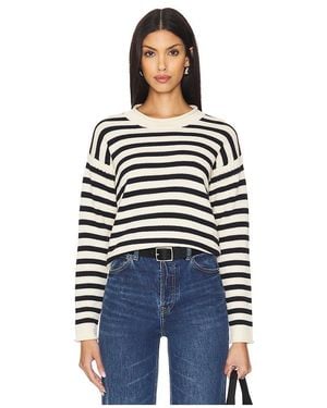 Denimist Jersey Pulóver En Color Ivory Talla (También En S, Xl) - Azul