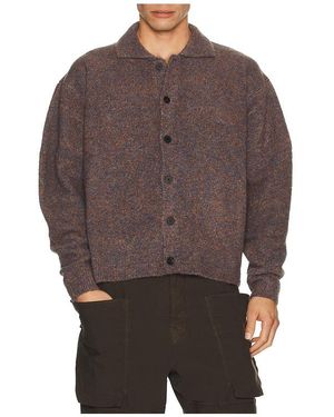 LE17SEPTEMBRE Boucle Button Down Cardigan - Brown