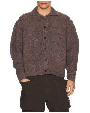 LE17SEPTEMBRE Boucle Button Down Cardigan - Brown