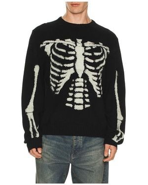 Market Skelly Jumper - Black