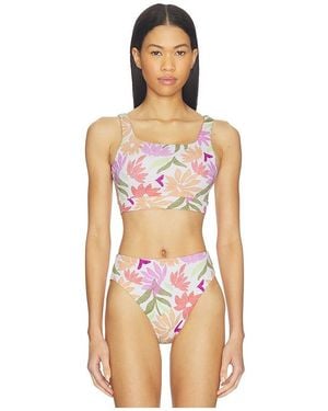 POST SWIM X Revolve Livie Bikini Top - Multicolor
