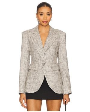 Smythe Seamed Blazer - White
