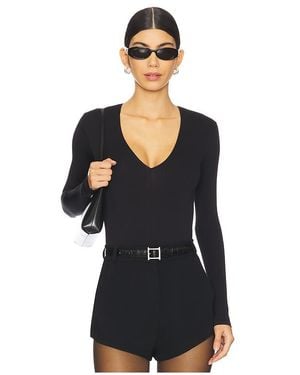 Commando Body Prima Ballet Deep V - Schwarz