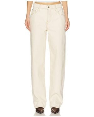 GRLFRND Bella Low Rise Boyfriend Jeans - White