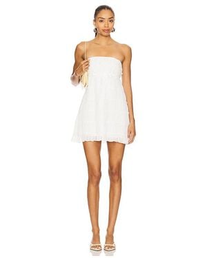 MORE TO COME Jess Mini Dress - White