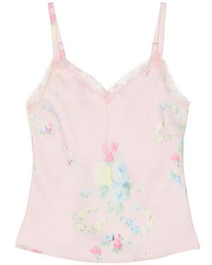 LoveShackFancy Tween Lirena Top - Pink