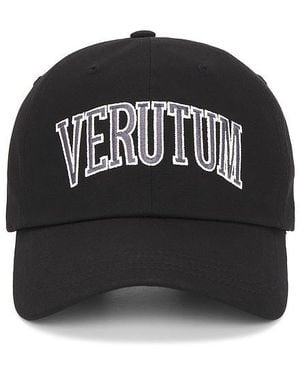 VERUTUM Lettering Cap - Black