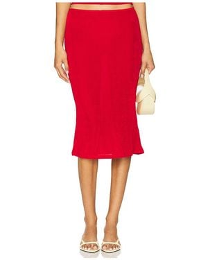 GUIZIO Falda Selene En Color Rojo Talla (También En M, S, Xl, Xs, Xxs)