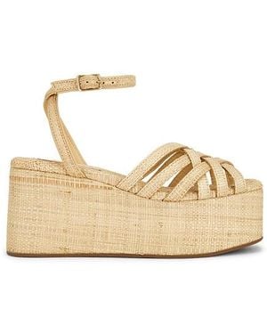 Loeffler Randall Channing Platform Sandal - Metallic