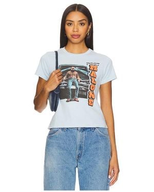 Daydreamer T-Shirt Mit Motiv Posty - Blau