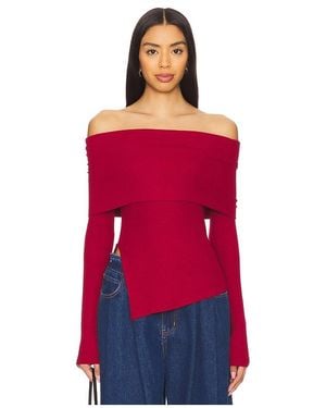 Lovers + Friends Dex Top - Red