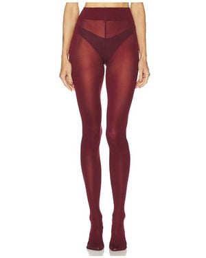 Wolford Tights Velvet - Rot
