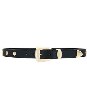 Lamarque Leather Belt - Black