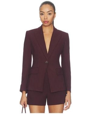 Veronica Beard Chaqueta Isaac En Color Durazno Talla (También En 00, 10, 2, 4, 6, 8) - Morado