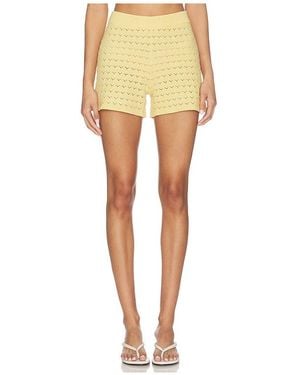 Barefoot Dreams Sweatshorts Tulip Pointelle - Natur