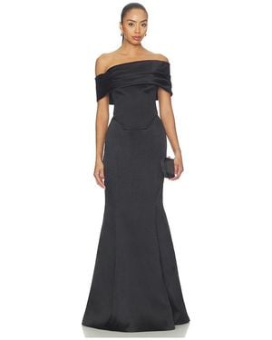 Solace London Alta Maxi Dress - Black