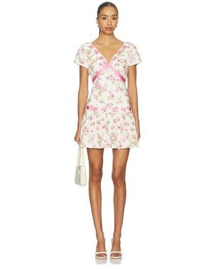 Frankie's Bikinis Belladonna Poplin Mini Dress - White