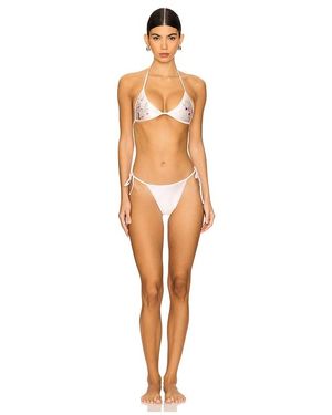 Nii HAI Butterfly Bikini - White