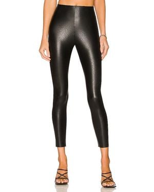 Commando Petite Faux Leather Leggings - Black