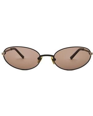 Luv Lou X Whitney Port The Rose Sunglasses - Brown