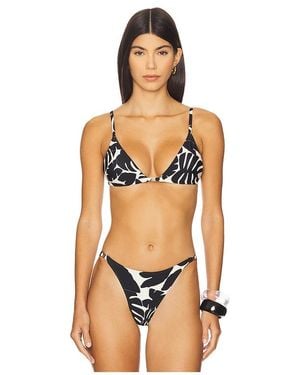 Anine Bing Bellamy Bikini Top - Orange