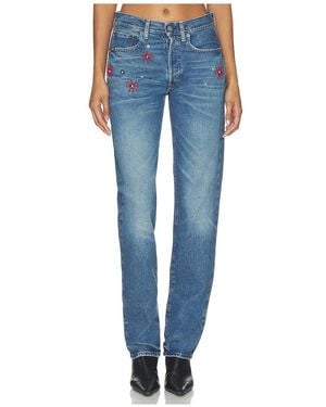Polo Ralph Lauren Rigid Denim Standard Straight Jeans - Blue
