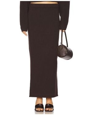 SER.O.YA Java Midi Skirt - Black