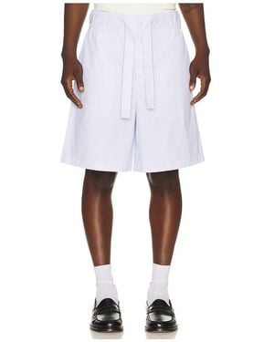 KROST Cotton Stripe Short - White