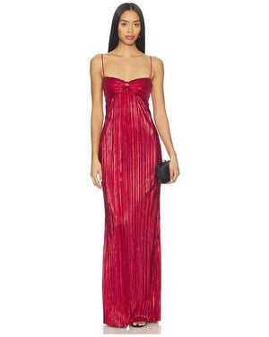 Lovers + Friends Mya Gown - Red