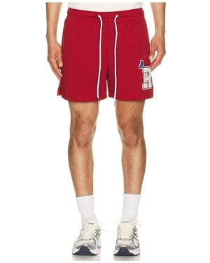 Ryoko Rain Classic Mesh Shorts - Red
