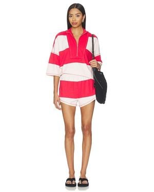 Free People X Fp Movement Retro Rugby Set - Red