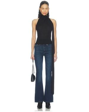 DL1961 Scarf Tie Top - Blue