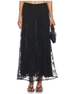 Tularosa Kylie Maxi Skirt - Black