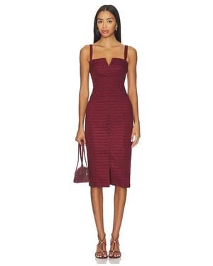 Amanda Uprichard Tisha Dress - Red