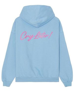 Lifted Anchors Cry Later Hoodie - Blue