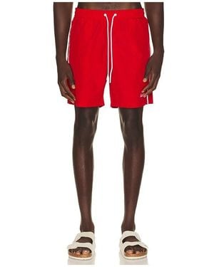 Motel Margarita Badeshorts Pacific - Rot