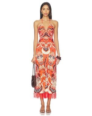 Cara Cara Shelter Island Dress - Red