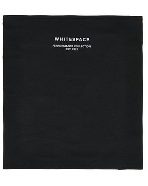 White/space Graphene Neck Gaiter - Black